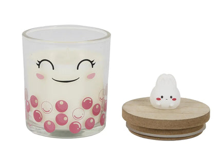 Vela perfumada "Kawaii" tapa de madera - BO0147