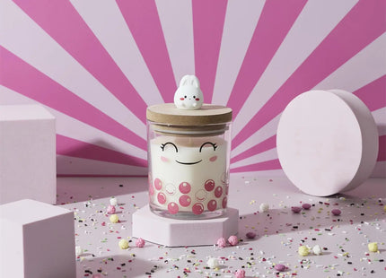 Vela perfumada "Kawaii" tapa de madera - BO0147