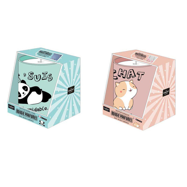 Vela perfumada "Kawaii" con joya - BO0148