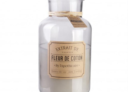 Vela perfumada "APOTHICAIRE" de parafina con aroma a flor de algodón A25cm - BO5170