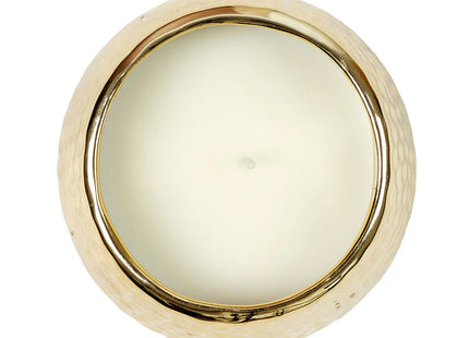 Vela perfumada martillado dorado A9cm - BO5487