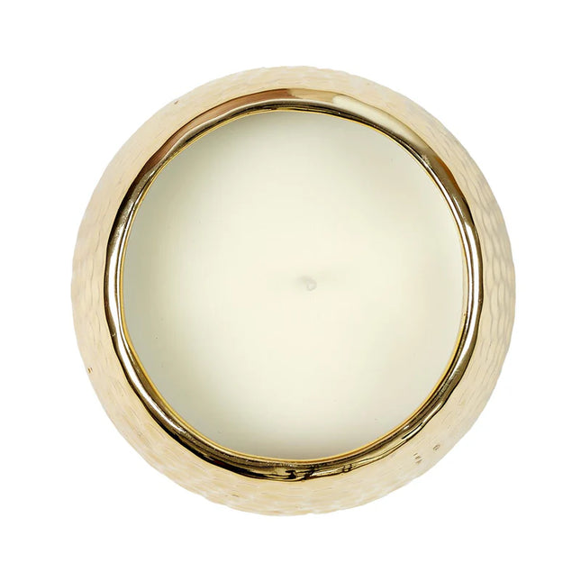 Vela perfumada martillado dorado A9cm - BO5487