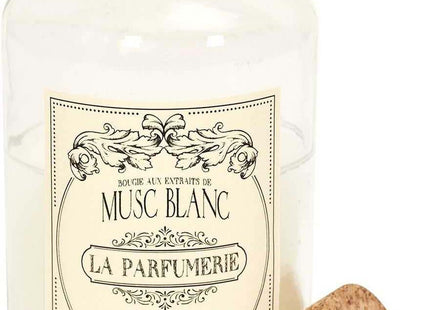 Vela perfumada «Maison Tradition» con aroma a Almizcle Blanco A17cm - BO5644