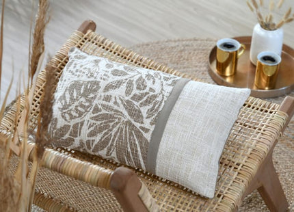 Almohada "Hemera" gris topo 30 x 50 cm - C3D388001
