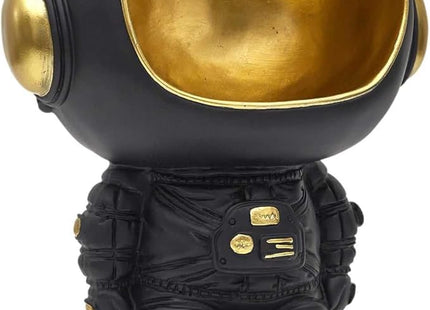 Estatua de astronauta de bolsillo negro  - HD0160
