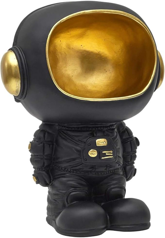 Estatua de astronauta de bolsillo negro  - HD0160