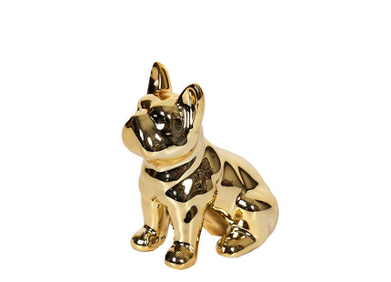 Estatuilla de cerámica Bulldog 10×6,5 cm - HD1333