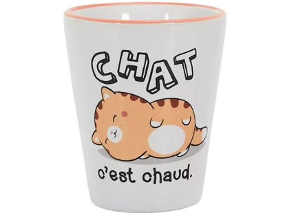 Taza de café de 70ml con estampado de temática KAWAÏI - KA0560