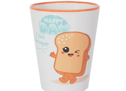 Taza de café de 70ml con estampado de temática KAWAÏI - KA0560