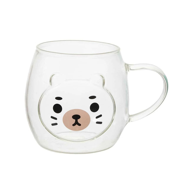 Taza de cristal "Kawaii" de 390ml - KA0566
