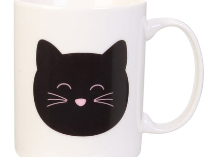 Taza reactiva al calor estampado "Gato" - KA4188