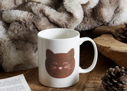 Taza reactiva al calor estampado "Gato" - KA4188