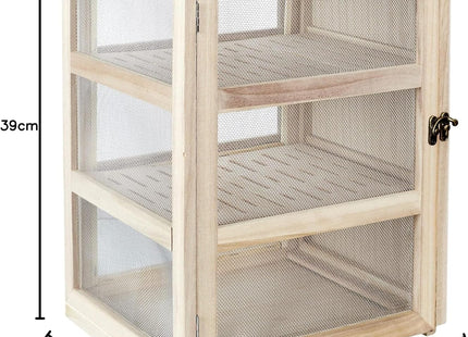 Caja para alimentos de despensa 28,2x39x24cm