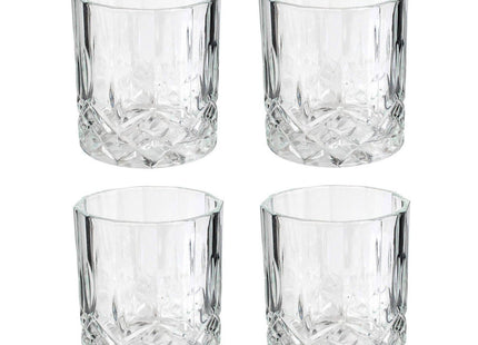 Set de botella + 4 copas de whisky - KV7190