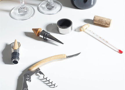 Set de regalo de vino "Millésime Meilleur Papa" - KV7391