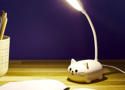 Velador de noche con forma de gato "kawaii" - LA11053