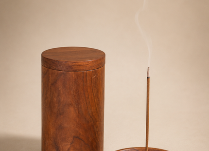 Caja de madera para incienso 10x17cm - MB1092026