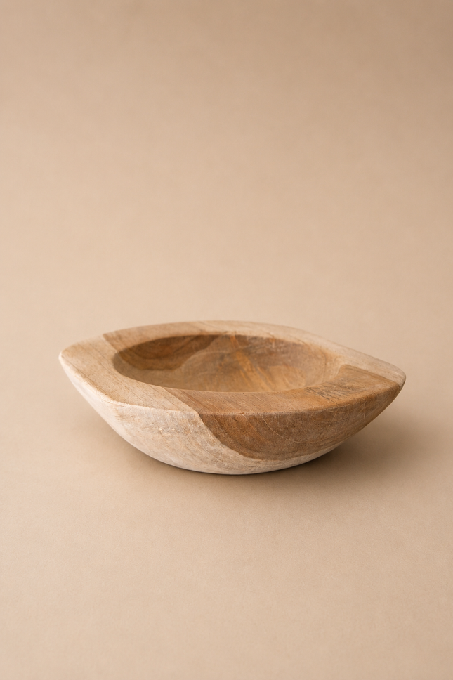 Cuenco de madera  D25cm - MB382025