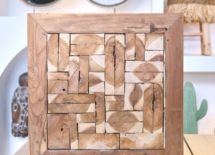 Deco pared de madera 50x 50cm - MB402025