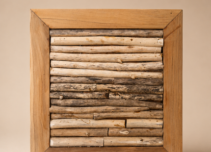 Deco pared de madera 50 x 50cm - MB412025