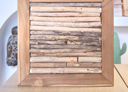 Deco pared de madera 50 x 50cm - MB412025