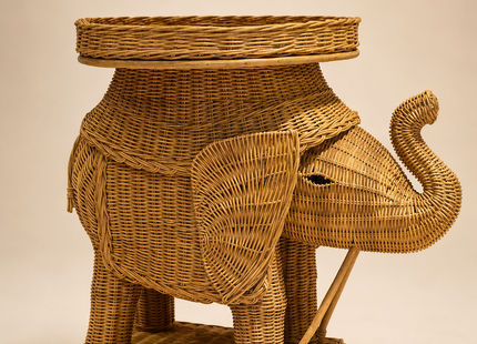 Elefante de ratán 80x45cm - MB6532025