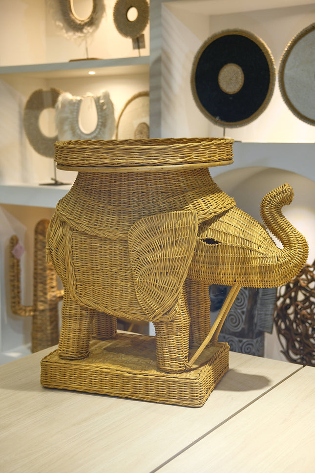 Elefante de ratán 80x45cm - MB6532025