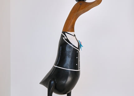 Figura de patos "Boda" de madera - MB9002025