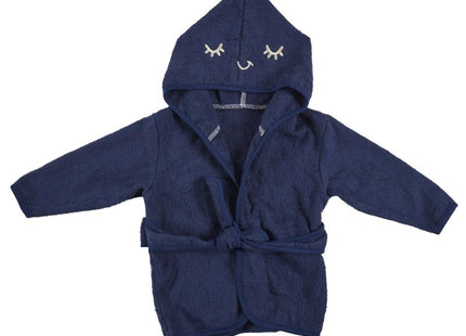 Albornoz para bebé "Tom & Zoé" 0-6 meses  de algodón - PU0042