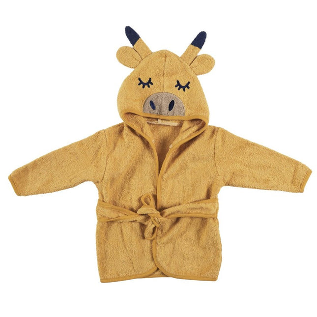 Albornoz para bebé "Tom & Zoé" 0-6 meses  de algodón - PU0042