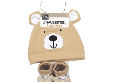 Conjunto de media y gorra para bebés - PU2168