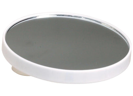 Espejo de  5 Aumentos "Cosmetic club" D9cm, plástico con ventosas  doble cara - SB10179