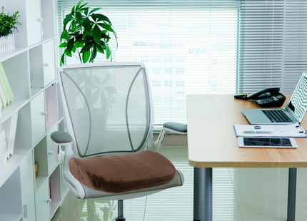 Almohada de asiento "Sensly" con memoria de forma, ergonómico, ajustable y funda lavable  42x33cm - SB83931