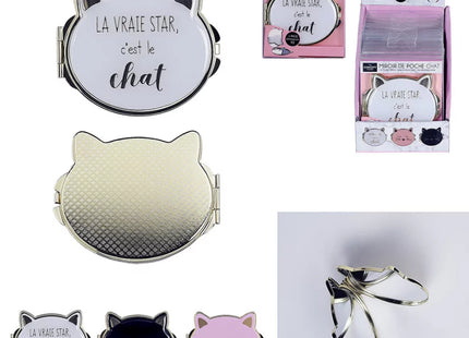 Espejo "Cosmetic Club" Gato De Bolsillo - SC29127